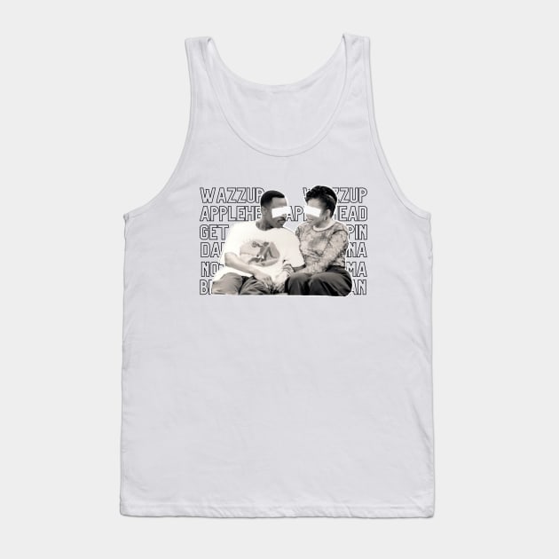Martin & Gina  - Wazzup / Damn Gina  | 90s Tv Sitcom Tank Top by coinsandconnections